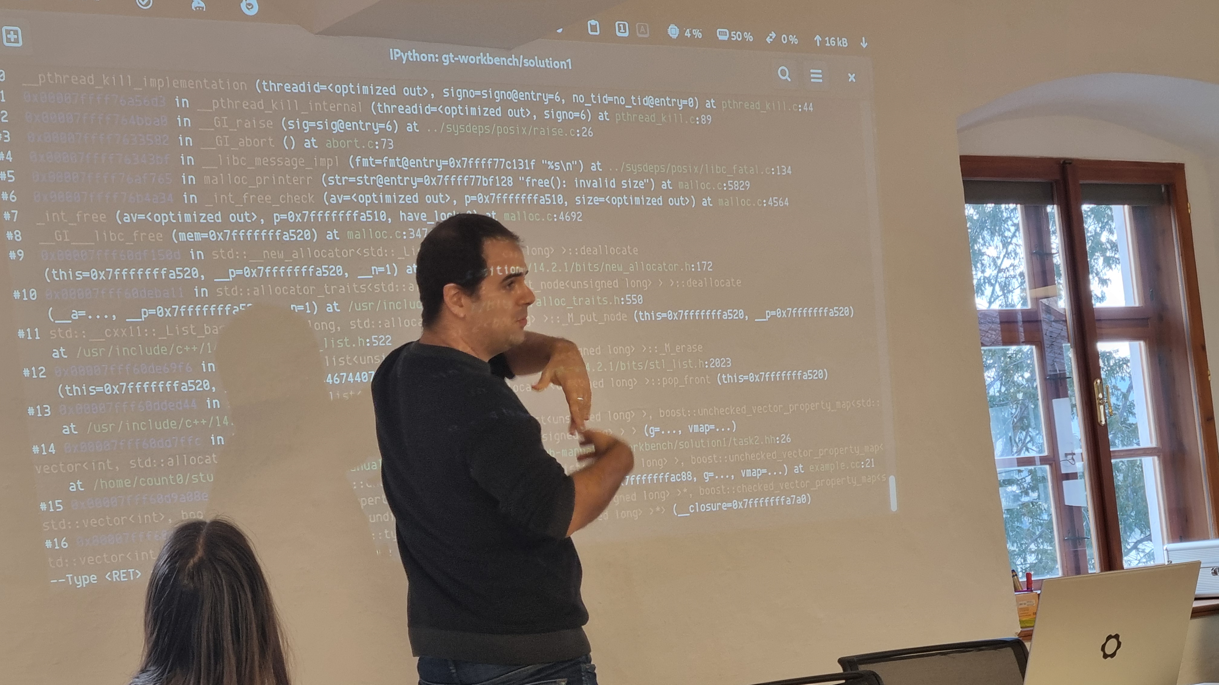 Backtracing with GDB…