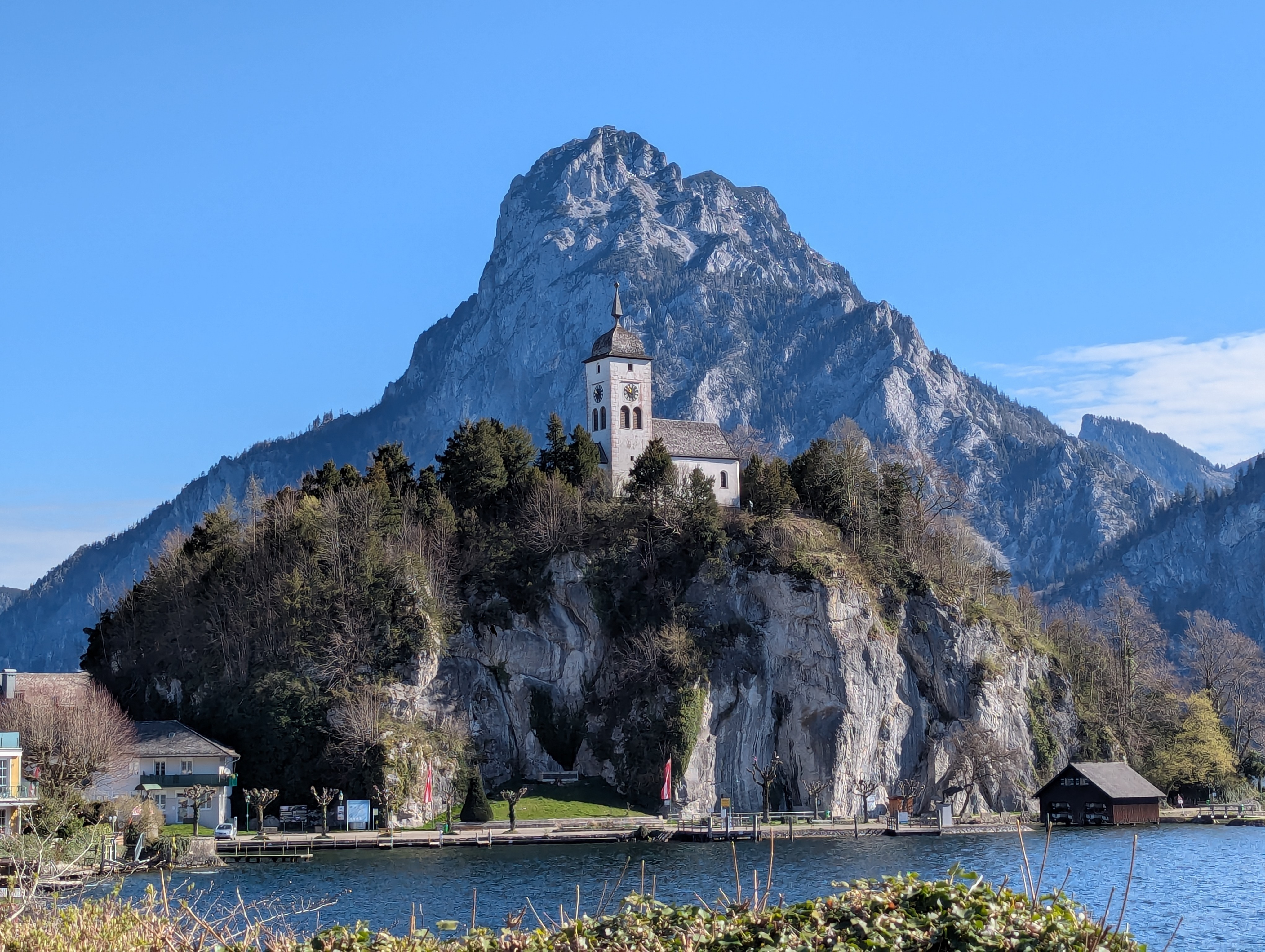 Chapel for pagan lake pirates?